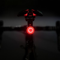 Shanren Raz pro IP68 Waterproof Led Bicycle Tail Light Rear Bike Light